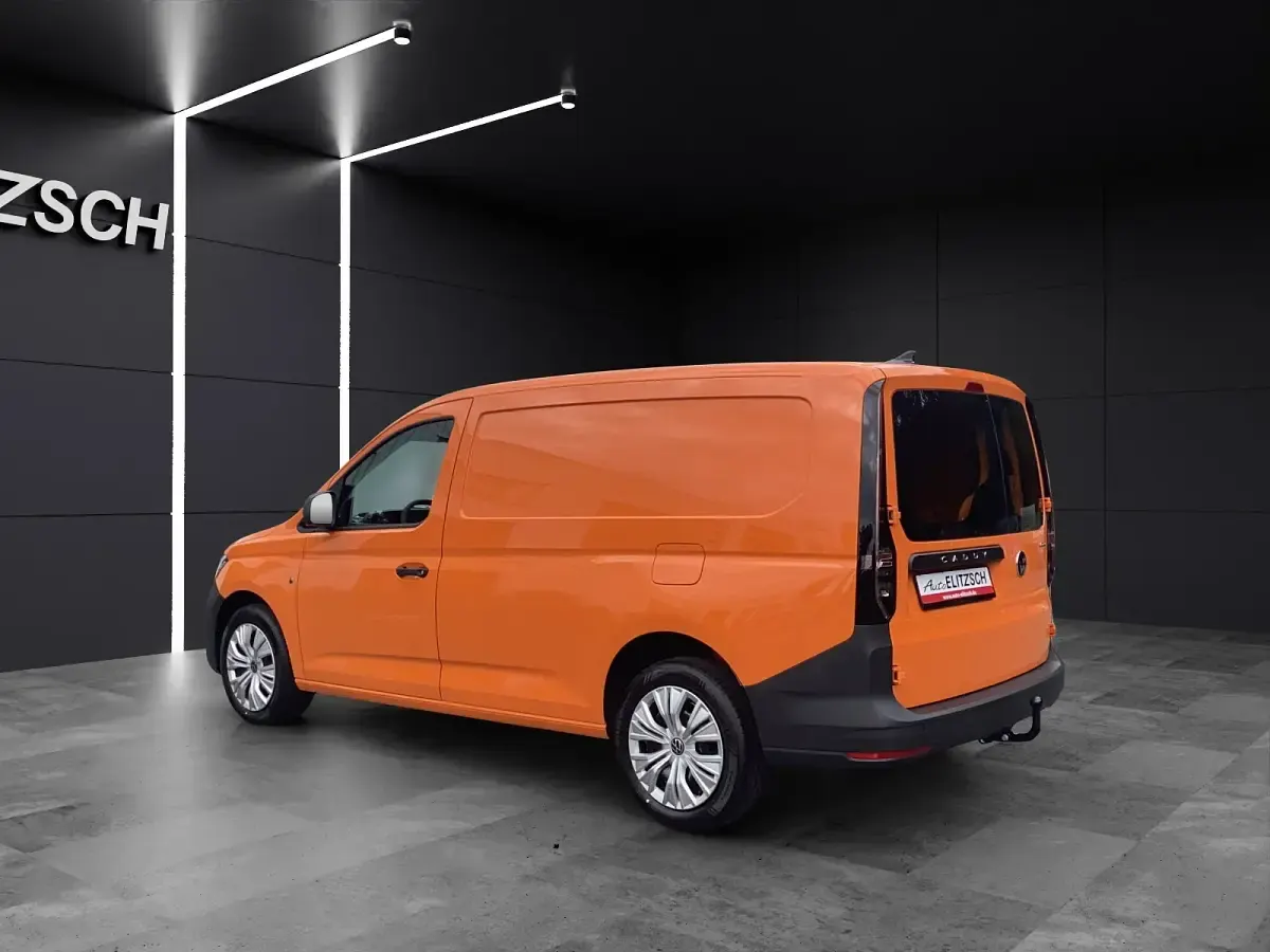 Neu VW Caddy 122 PS (89 kW) 2025 Leuchtorange Van / Kleinbus