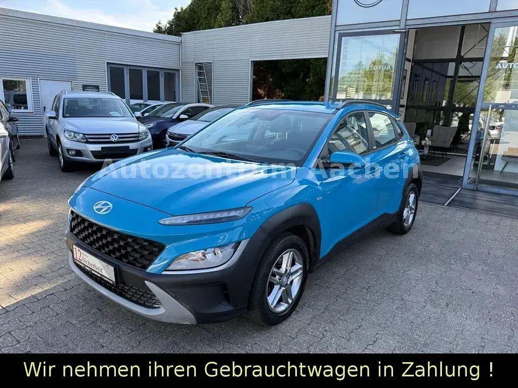 Gebraucht Hyundai Kona 120 PS (88 kW) 2021 Blau SUV