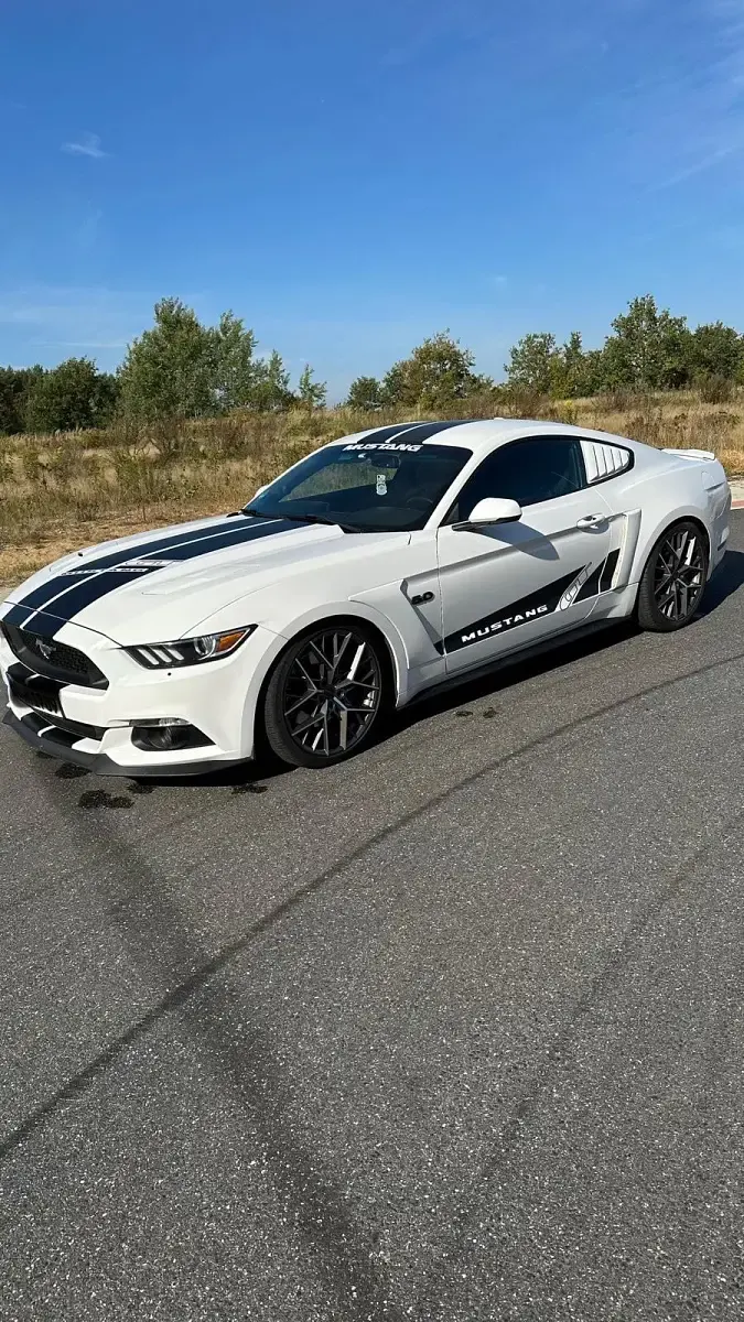 Brugt Ford Mustang GT 441 HK (324 kW) 2015 Hvid Coupe