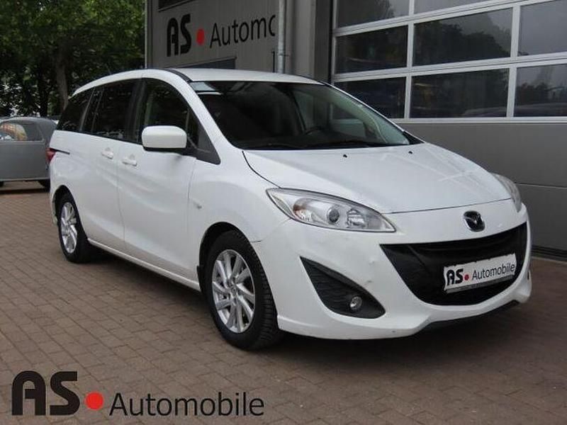 Arachneweiß metallic Gebraucht 2012 Mazda 5 Center-Line Van / Kleinbus | 3.790 € (Fairer Preis) - Bild 1/4