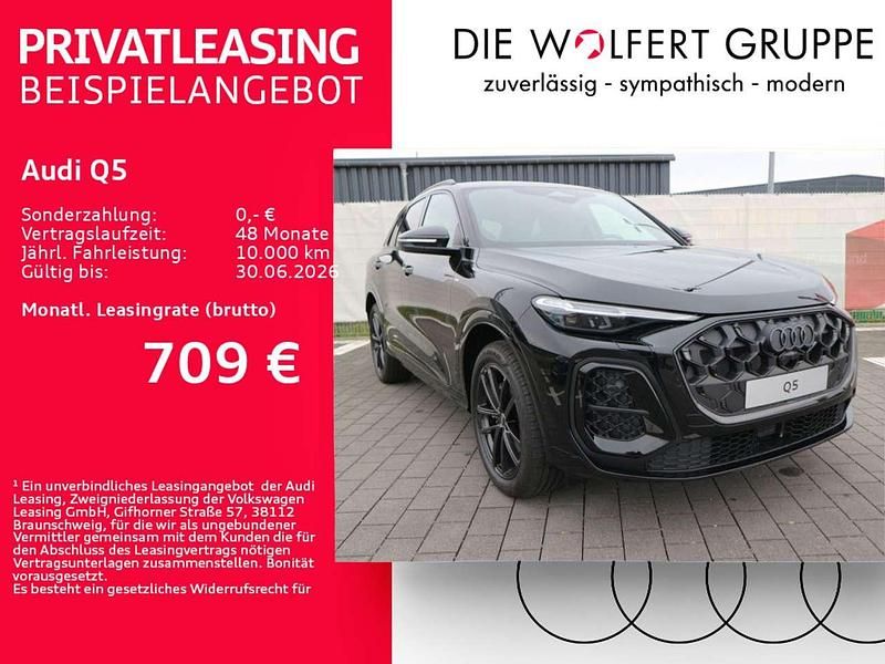 Gebraucht Audi Q5 Sport 204 PS (150 kW) 2024 Mythosschwarz metallic SUV