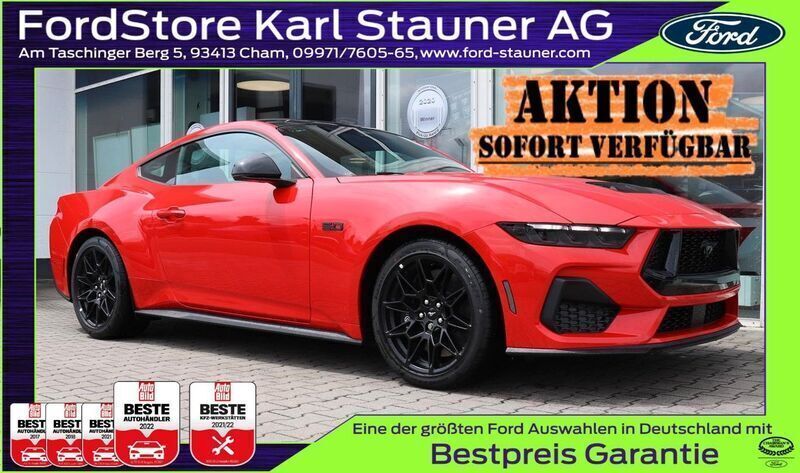 Rot Neu 2025 Ford Mustang GT Fastback Coupé | 58.980 € (Etwas zu teuer) - Bild 1/4