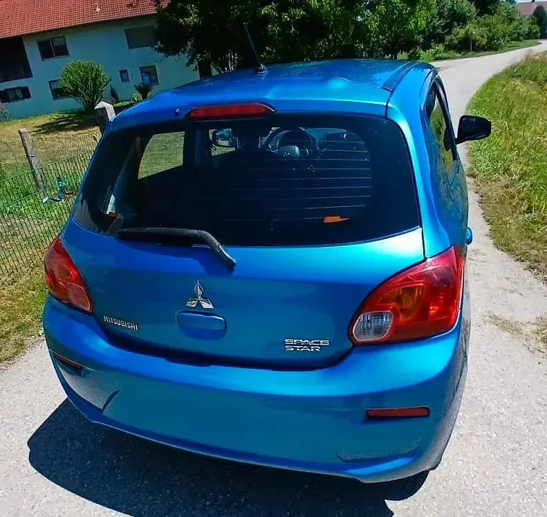 Gebraucht Mitsubishi Space Star 70 PS (51 kW) 2020 Blau Kleinwagen