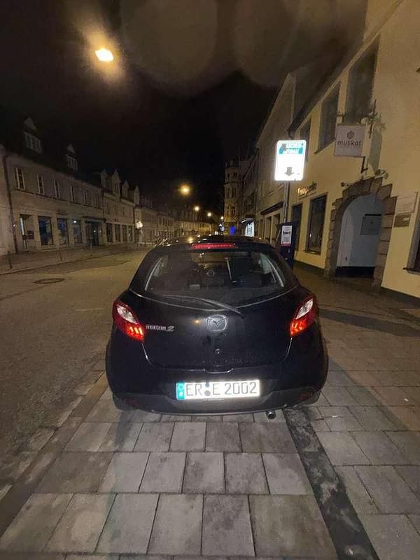 Gebraucht Mazda 2 75 PS (55 kW) 2008 Schwarz Coupé