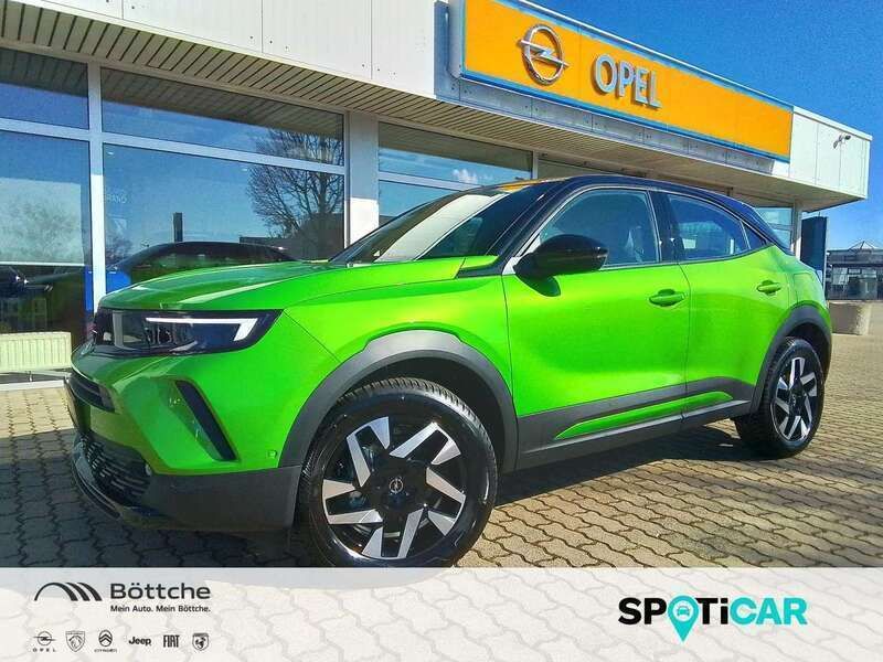 Lackierung matcha green/typ aussenverkleidung metalliclackierung Gebraucht 2023 Opel Mokka GS Line SUV | 22.880 € (Fairer Preis) - Bild 1/4