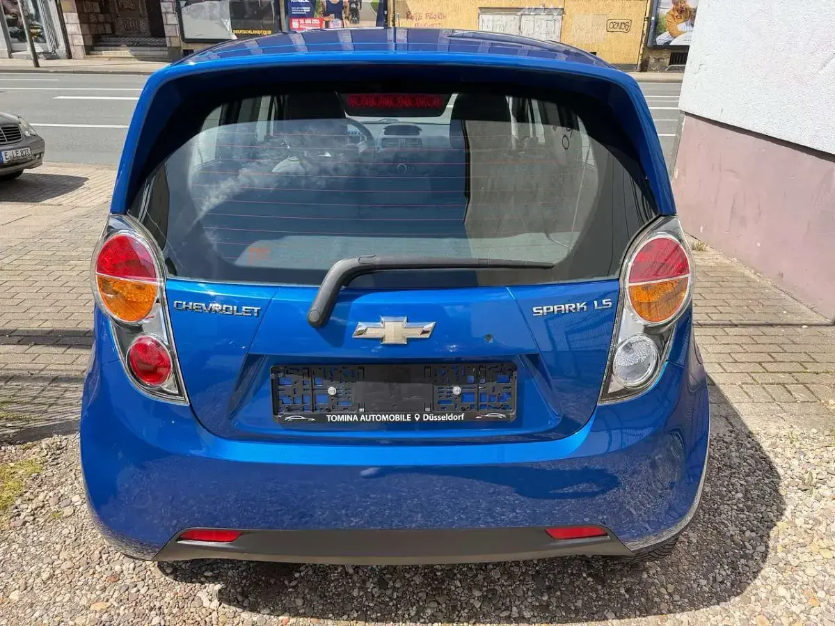 Gebraucht Chevrolet Spark LS 68 PS (50 kW) 2011 Moroccan blue met Kleinwagen