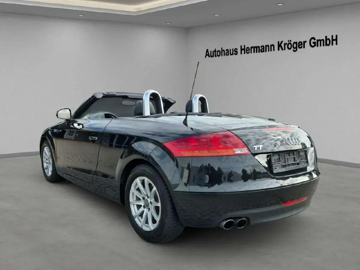 Gebraucht Audi TT Roadster 200 PS (147 kW) 2008 Phantomschwarz perleffekt Cabrio