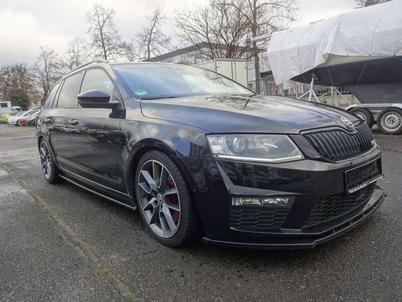 Schwarz Gebraucht 2014 Skoda Octavia RS Kombi | 10.900 € (Guter Preis) - Bild 1/4