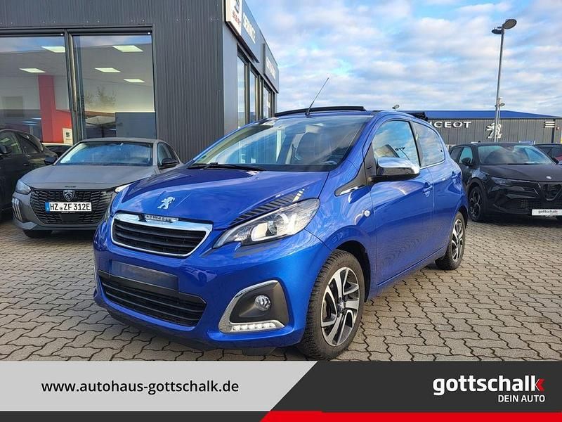 Gebraucht Peugeot 108 Top! Collection 72 PS (52 kW) 2021 Blau Limousine