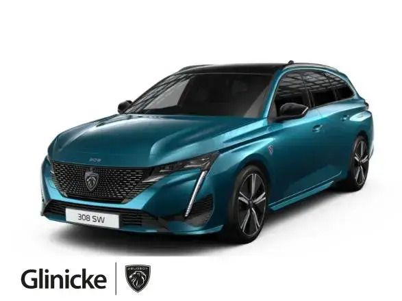 Blau Neu 2025 Peugeot 308 GT Kombi | 33.690 € (Teuer) - Bild 1/4