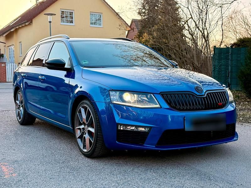 Gebraucht Skoda Octavia vRS 220 PS (161 kW) 2014 Braun Kleinwagen