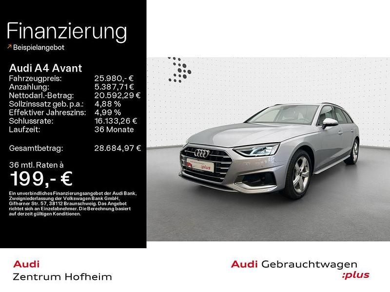 Second-hand Audi A4 Advanced 150 CP (110 kW) 2024 Argintiu Break