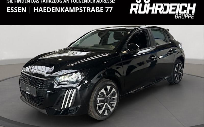 Neu Peugeot 208 Style 110 PS (80 kW) 2025 Schwarz Kleinwagen