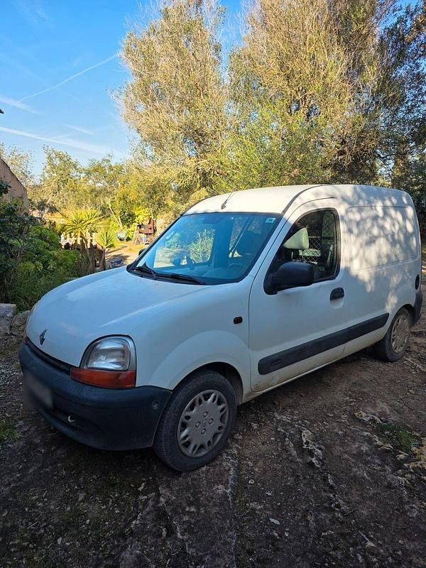 Gebraucht Renault Kangoo 65 PS (47 kW) 2003 Weiß Van / Kleinbus