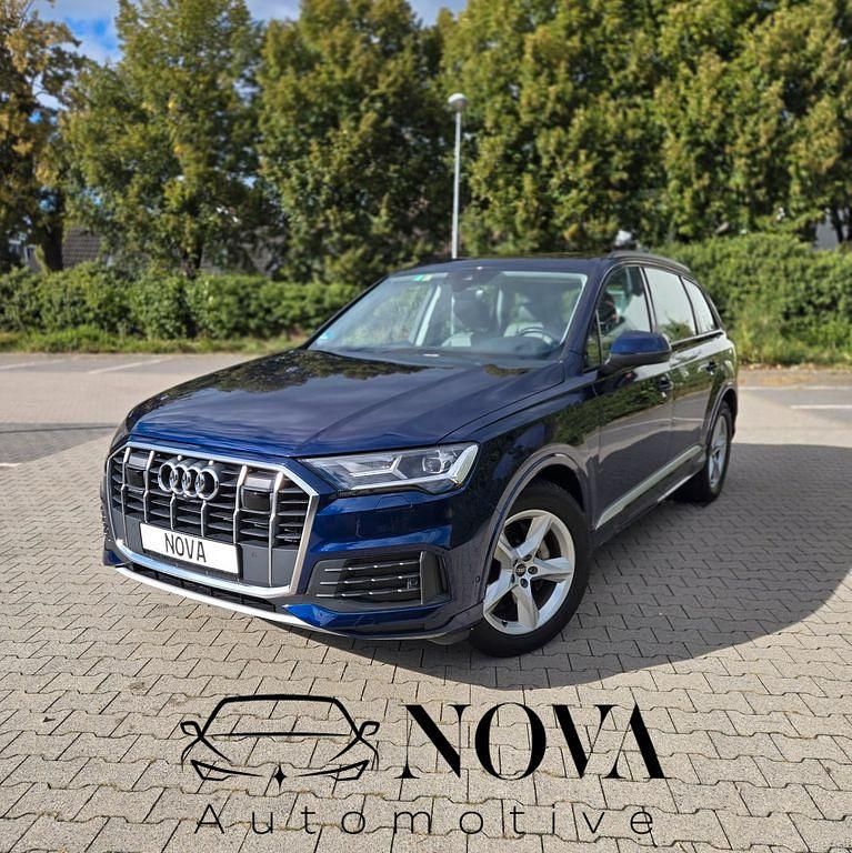 Blau Gebraucht 2022 Audi Q7 SUV | 40.900 € (Superpreis) - Bild 1/4