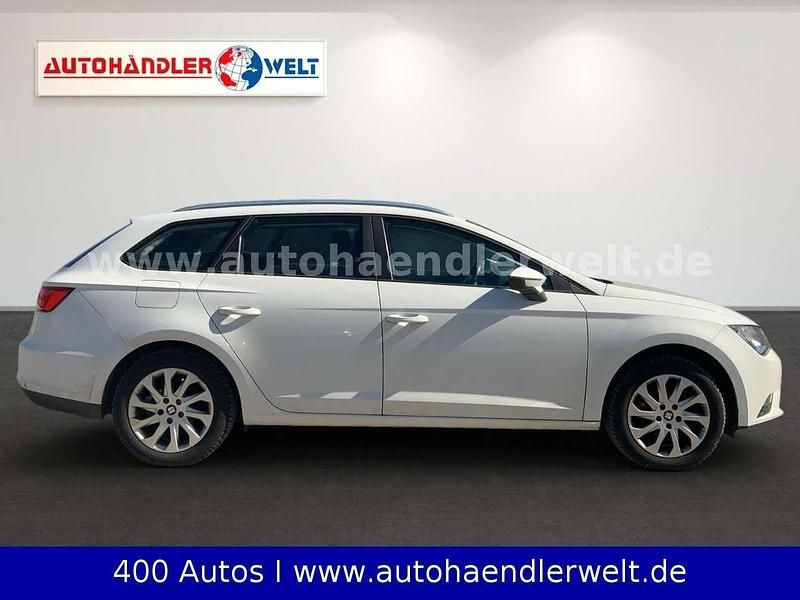 Gebraucht Seat Leon ST Style 105 PS (77 kW) 2014 Weiß Kombi