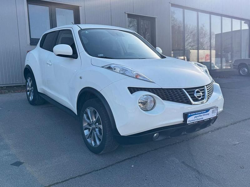Gebraucht Nissan Juke Acenta 117 PS (86 kW) 2013 Weiß SUV