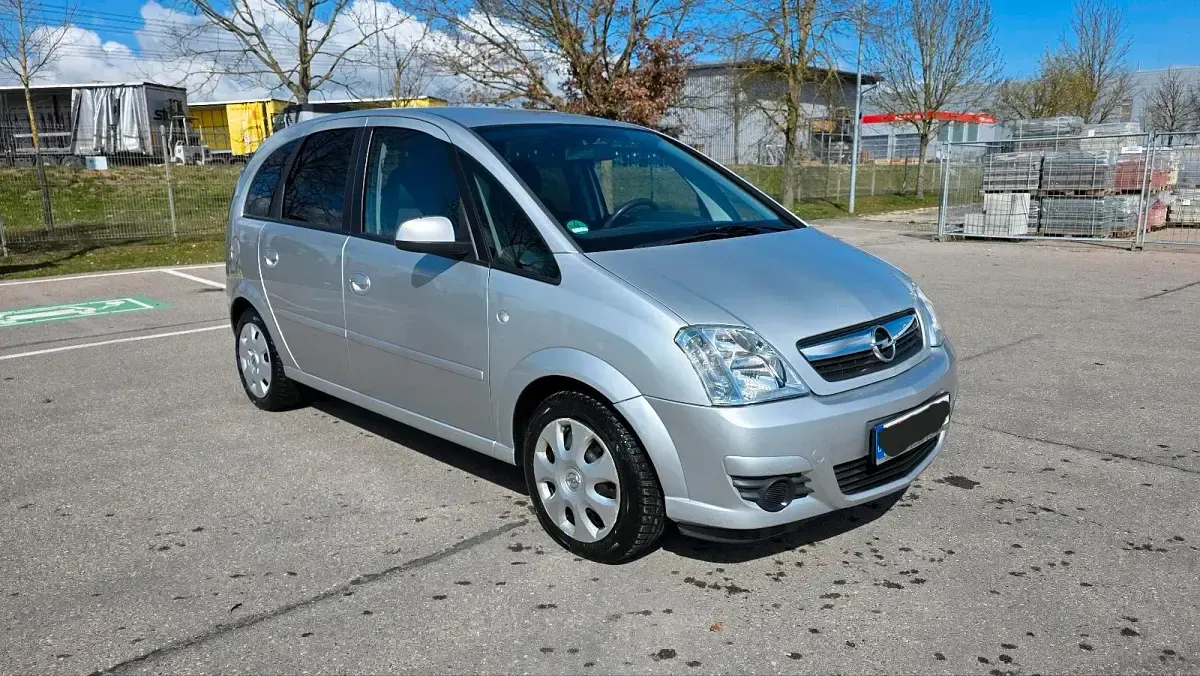 Gebraucht Opel Meriva Edition 105 PS (77 kW) 2006 Silber Van / Kleinbus