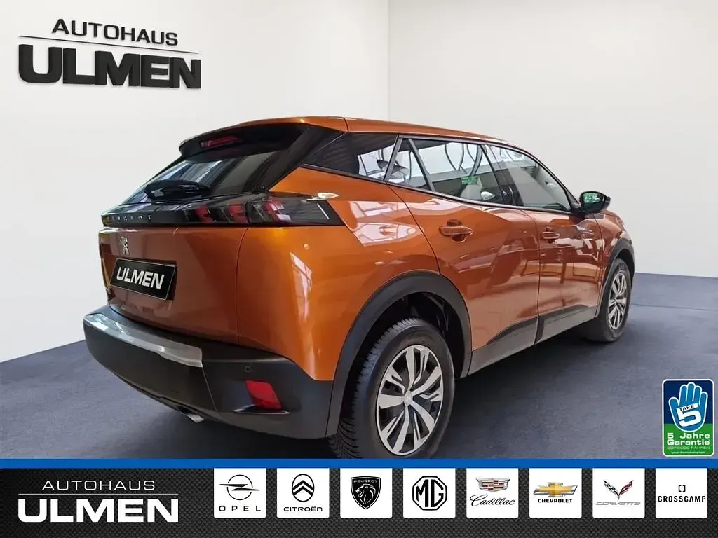 Gebraucht Peugeot 2008 Active 101 PS (74 kW) 2023 Orange SUV