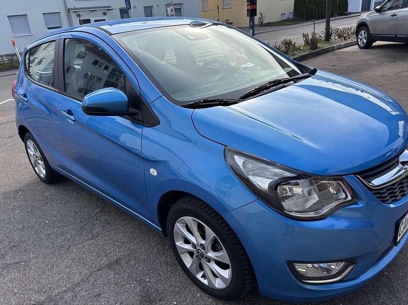 Gebraucht Opel Karl Exklusiv 75 PS (55 kW) 2015 Blau Kleinwagen