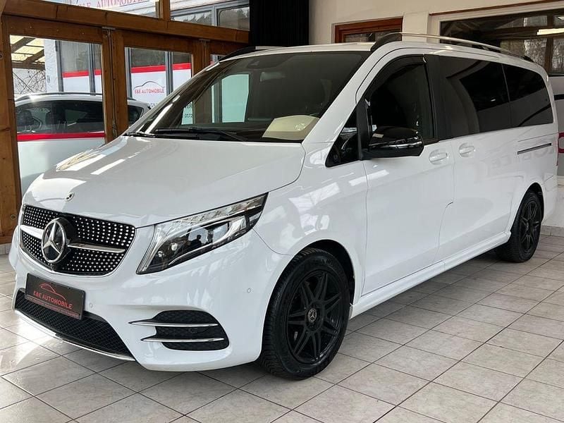 Gebraucht Mercedes V250 AMG line 190 PS (139 kW) 2018 Weiß Van / Kleinbus