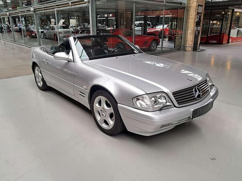 Gebraucht Mercedes 320 224 PS (164 kW) 1998 Silbermet. Cabrio