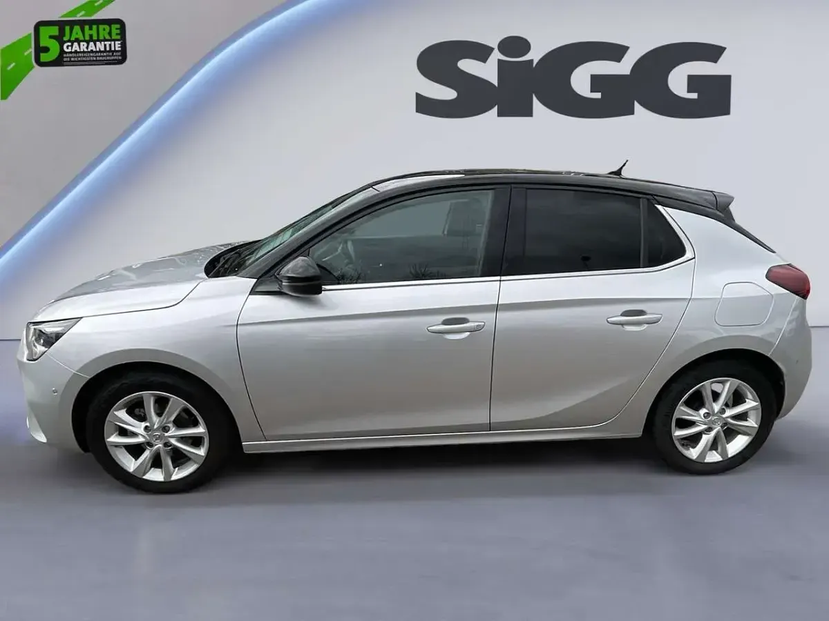 Gebraucht Opel Corsa Elegance 75 PS (55 kW) 2023 Aluminium silber Kleinwagen