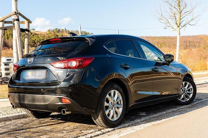 Gebraucht Mazda 3 Sports-Line 150 PS (110 kW) 2015 Schwarz Limousine