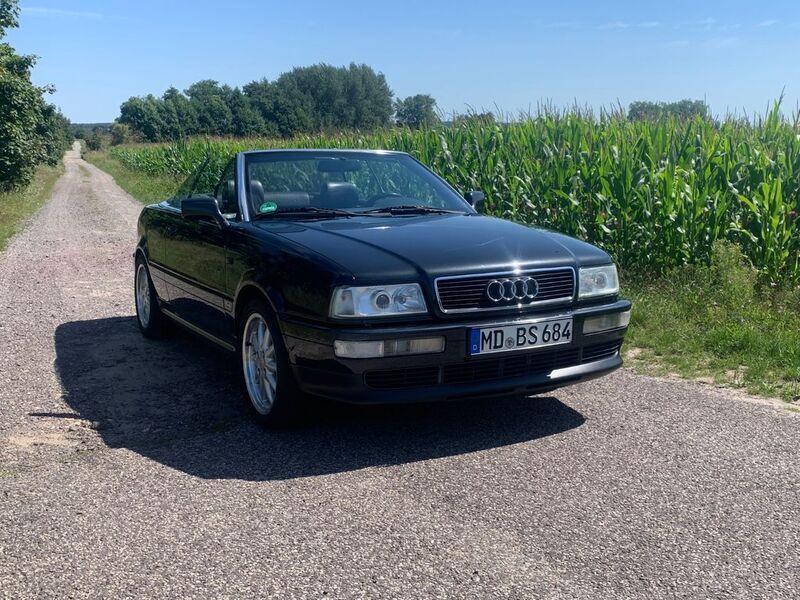 Schwarz Gebraucht 1997 Audi 80 Sport Cabrio | 9.500 € (Guter Preis) - Bild 1/4