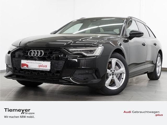 Mythosschwarz metallic Gebraucht 2024 Audi A6 Advanced Plus Kombi | 49.270 € (Fairer Preis) - Bild 1/4
