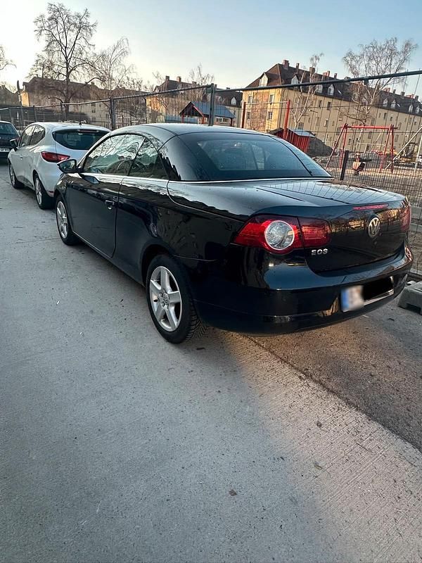 Gebraucht VW Eos 140 PS (102 kW) 2008 Schwarz Cabrio