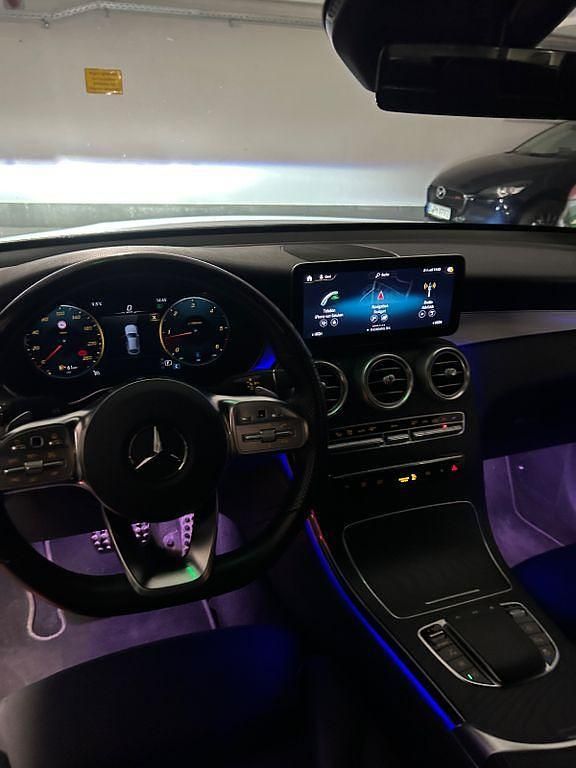 Gebraucht Mercedes GLC220 AMG line 194 PS (142 kW) 2021 Grau Coupé