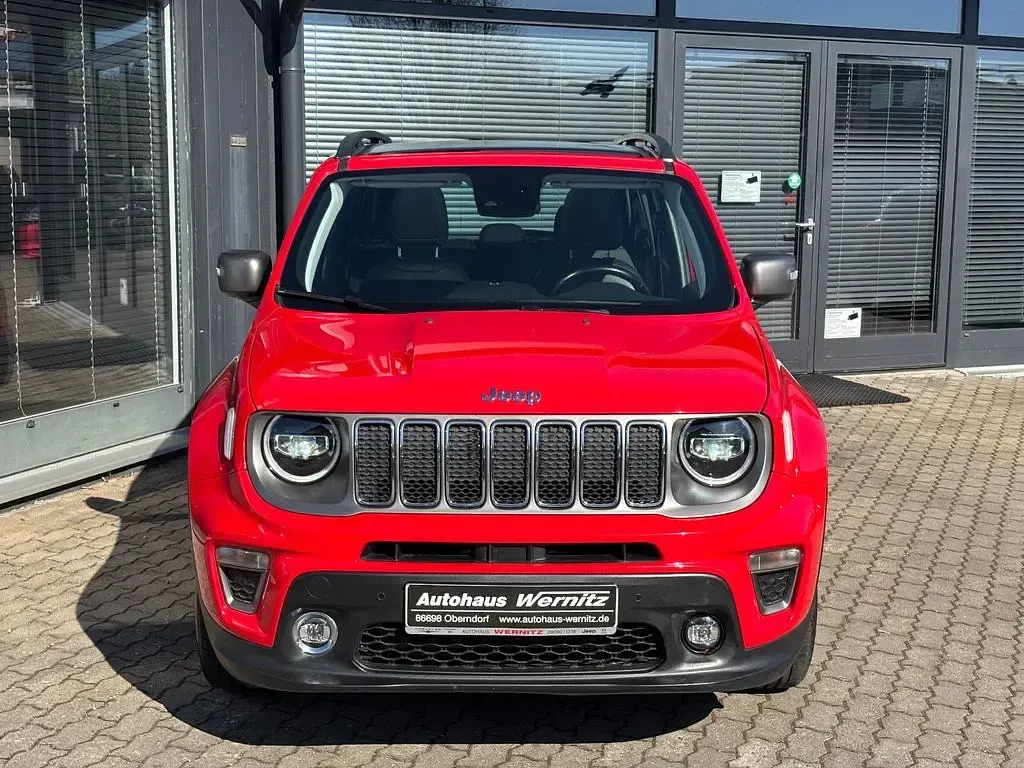 Gebraucht Jeep Renegade Limited 150 PS (110 kW) 2019 Rot SUV