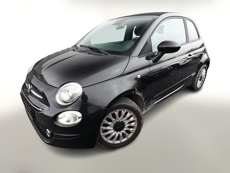 Metallic Gebraucht 2020 Fiat 500C Lounge Cabrio | 15.410 € (Teuer) - Bild 1/4