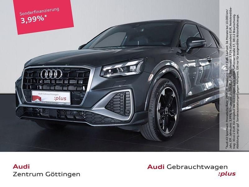 Grau Gebraucht 2024 Audi Q2 S-Line SUV | 36.880 € (Teuer) - Bild 1/4