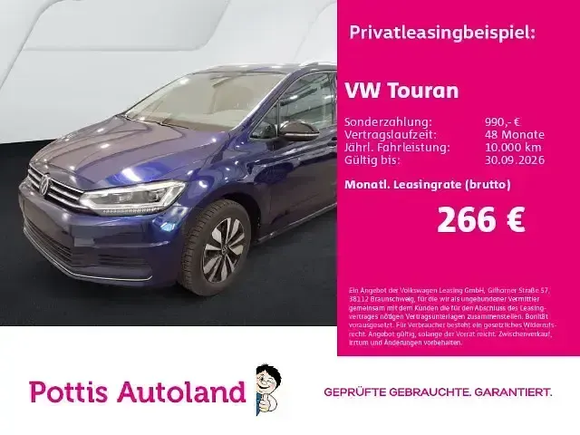 Gebraucht VW Touran Goal 150 PS (110 kW) 2025 Van / Kleinbus