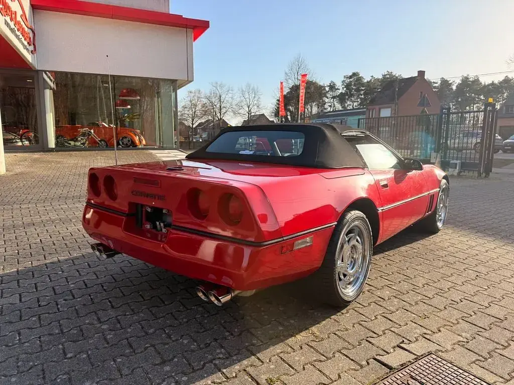 Gebraucht Corvette C4 245 PS (180 kW) 1990 Rot Cabrio