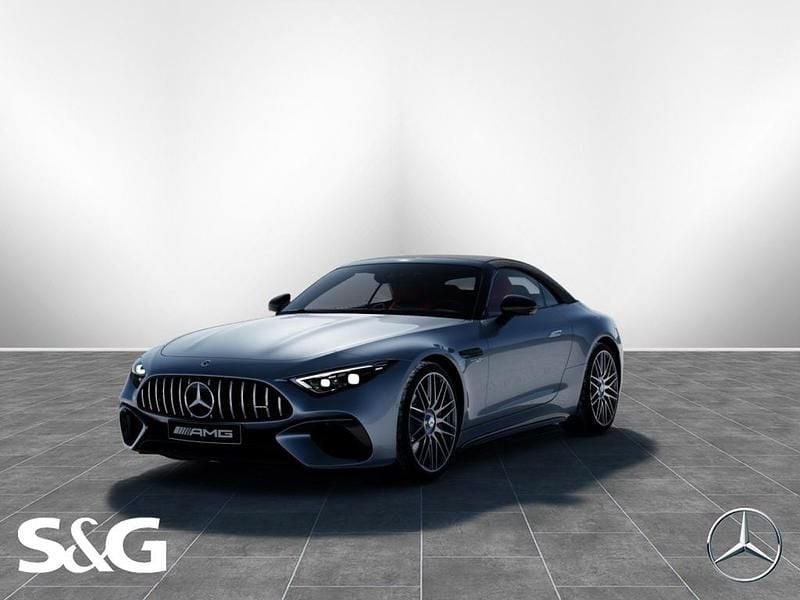 Metalliclack hightechsilber Gebraucht 2024 Mercedes SL55 AMG AMG Cabrio | 128.890 € (Guter Preis) - Bild 1/4