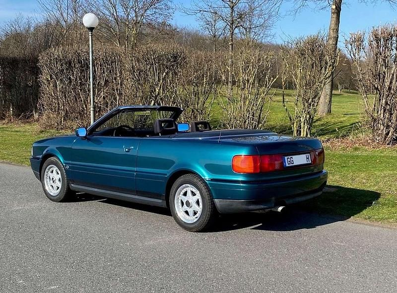 Grün Gebraucht 1992 Audi Cabriolet Cabrio | 9.500 € - Bild 1/4