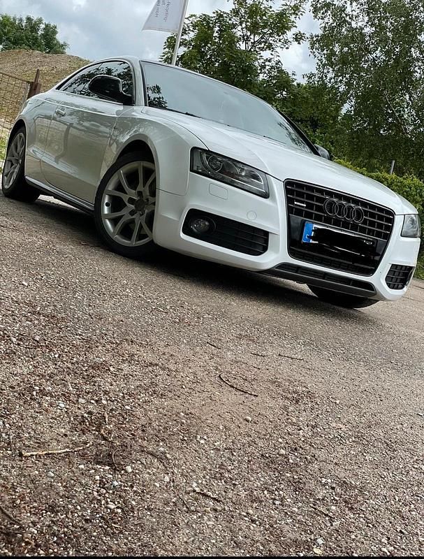 Usata Audi A5 239 CV (175 kW) 2009 Bianco Coupé