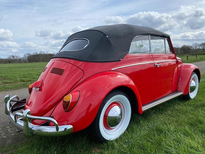 Gebraucht VW Käfer 34 PS (25 kW) 1962 Rot Cabrio