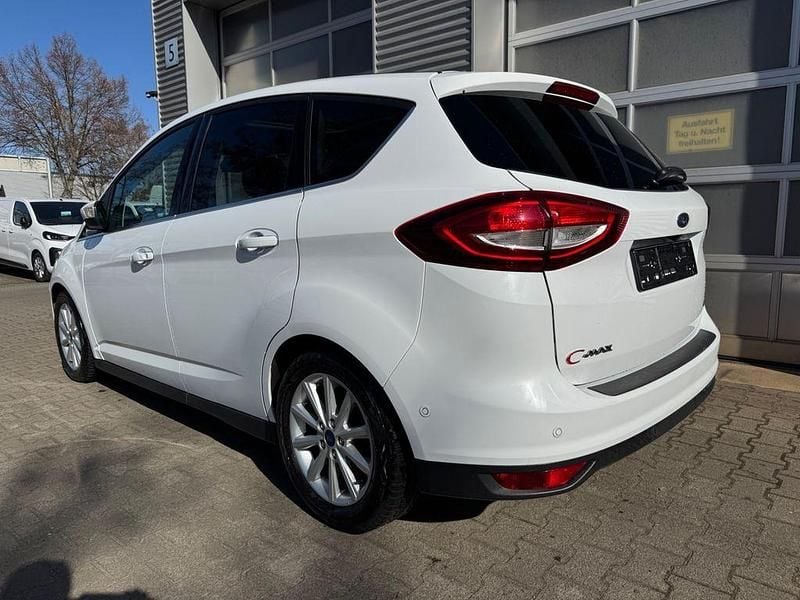 Gebraucht Ford C-MAX Titanium 150 PS (110 kW) 2018 Weiß Van / Kleinbus