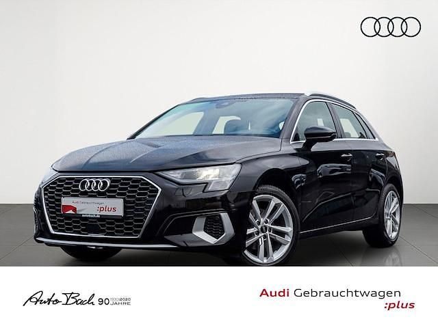 Mythosschwarz metallic Gebraucht 2021 Audi A3 Advanced Plus Limousine | 17.570 € (Fairer Preis) - Bild 1/4