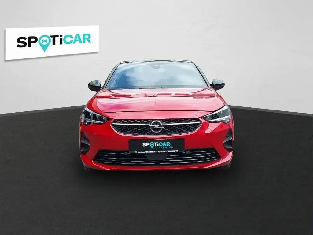 Usata Opel Corsa-e GS Line 100 kW (136 CV) 2022 Rosso Utilitaria