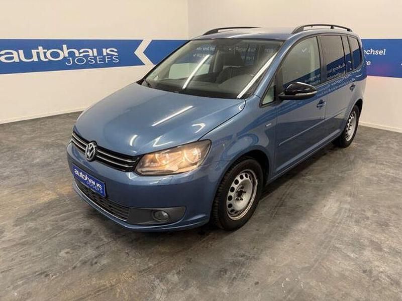 Gebraucht VW Touran Match 140 PS (102 kW) 2012 Blau Van / Kleinbus