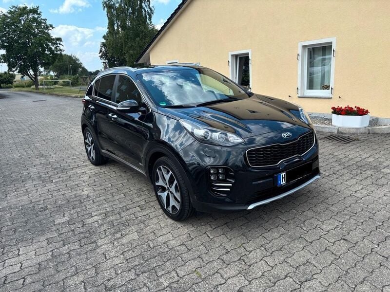 Schwarz Gebraucht 2017 Kia Sportage GT-Line SUV | 14.300 € (Fairer Preis) - Bild 1/4