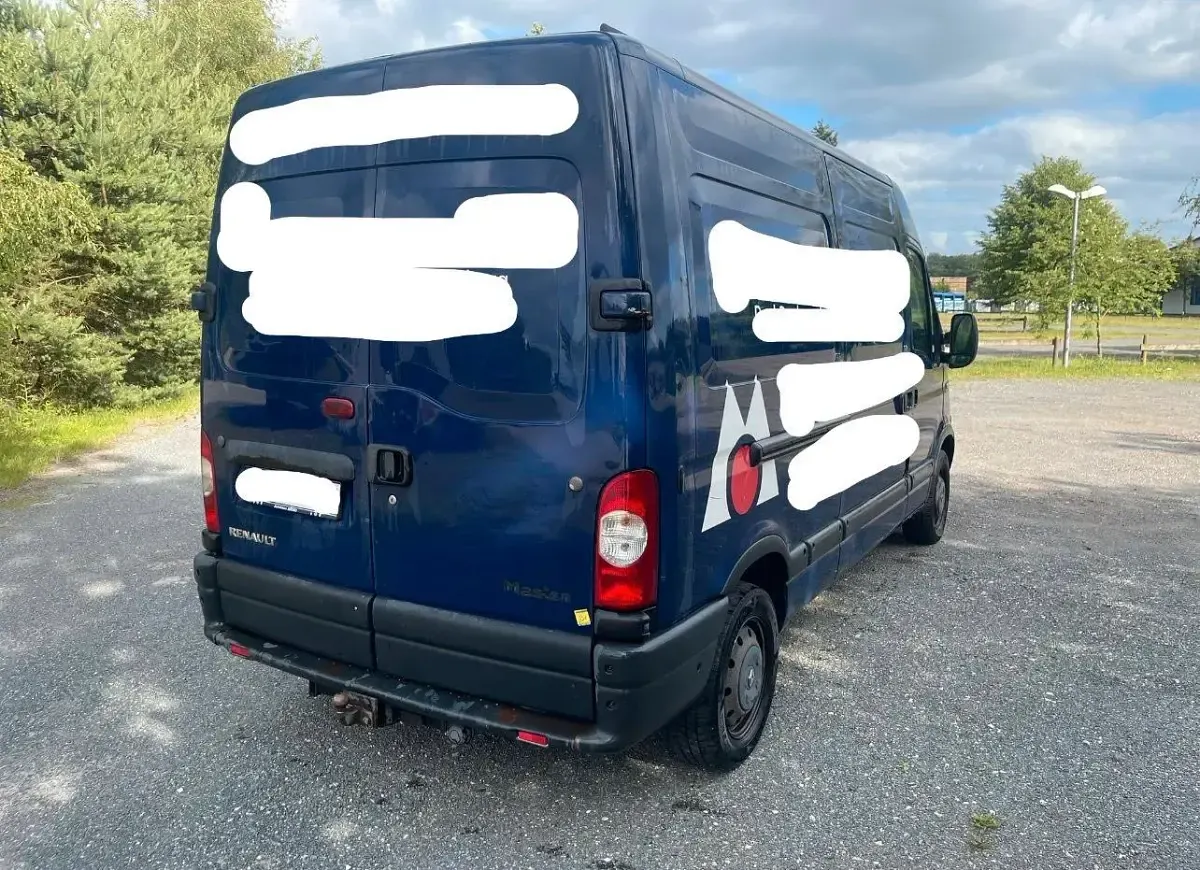 Gebraucht Renault Master 100 PS (73 kW) 2008 Blau Kombi