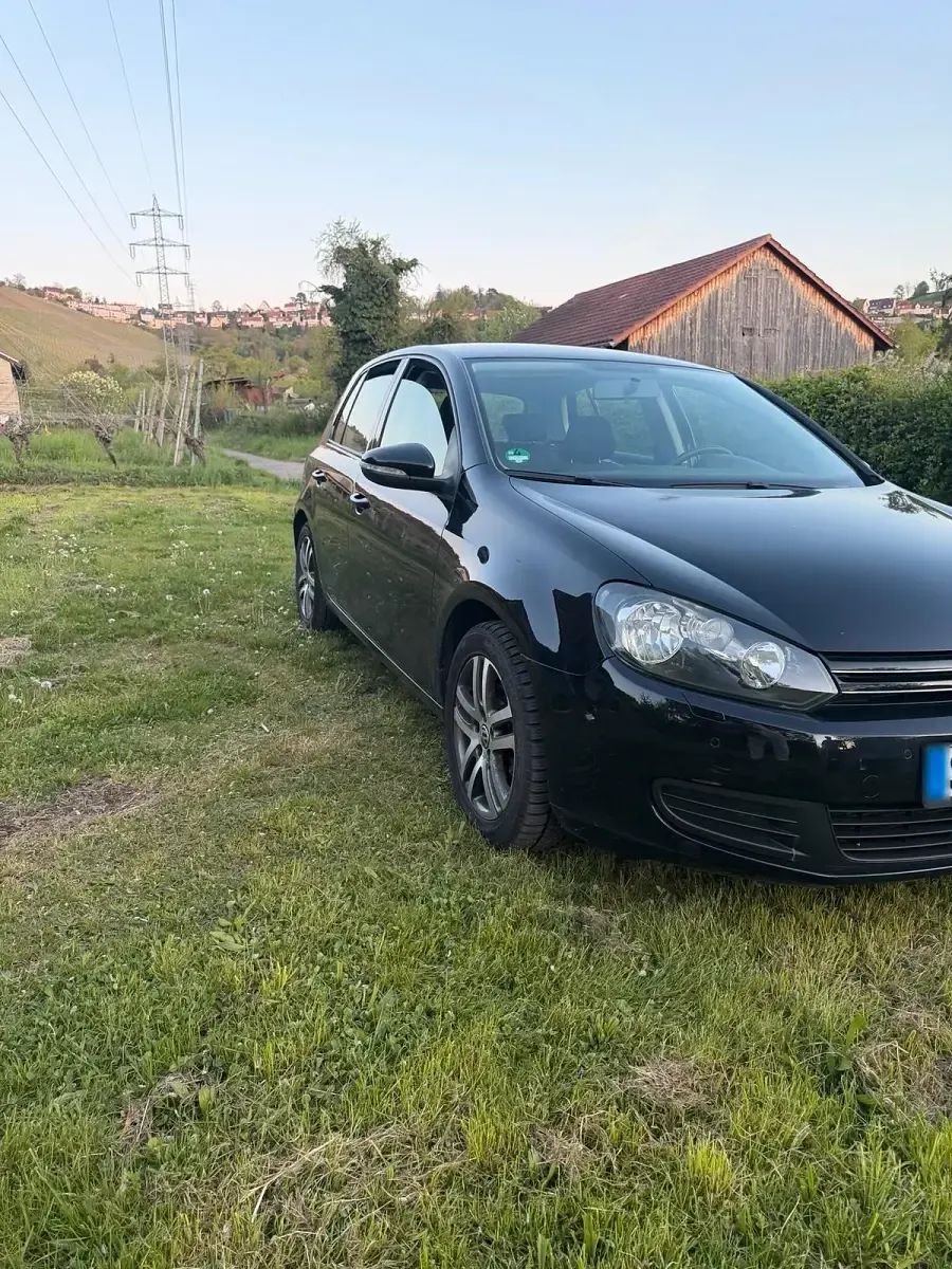 Gebraucht VW Golf VI 122 PS (89 kW) 2009 Schwarz Kleinwagen