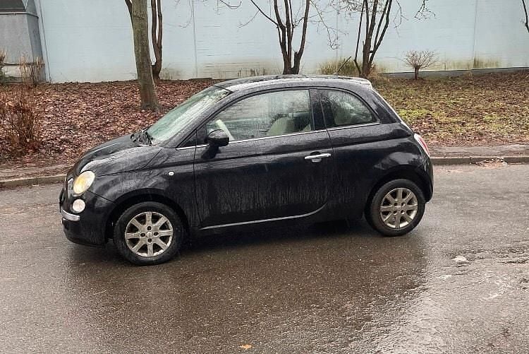 Gebraucht Fiat 500 69 PS (50 kW) 2013 Schwarz Kleinwagen
