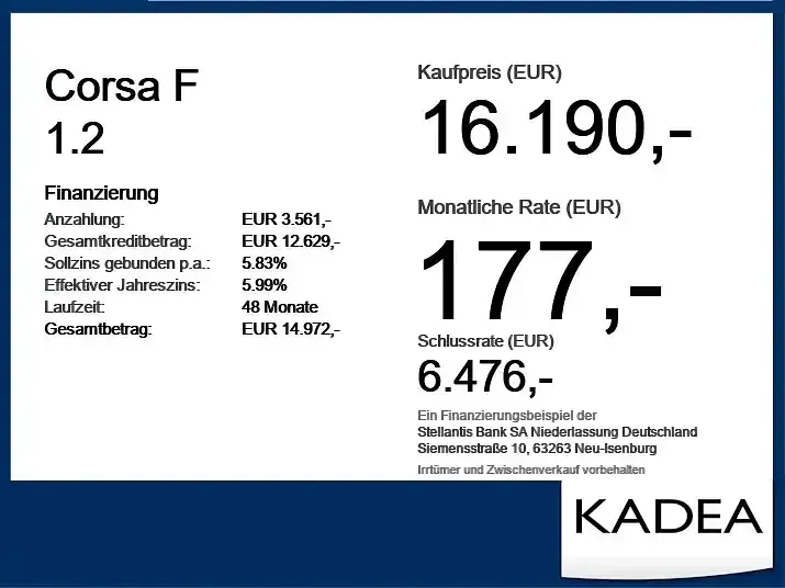 Gebraucht Opel Corsa 101 PS (74 kW) 2023 Perl blau/voltaik blau (metallic) Kleinwagen